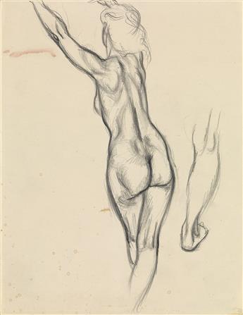 STANTON MacDONALD-WRIGHT Two nude figure studies